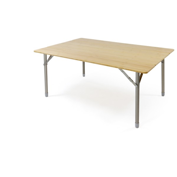 Basic Nature - Falttisch Bambus - Campingtisch Gr 100 x 65 cm weiß
