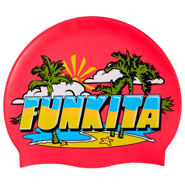 Funkita - Silicone Swimming Cap - Badekappe go flamingo