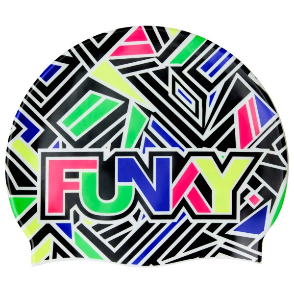 Funky Trunks - Silicone Swimming Cap - Badekappe bits of peace