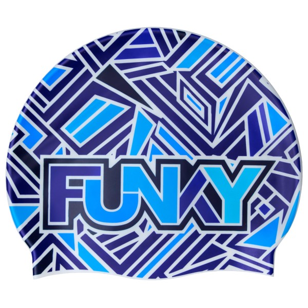 Funky Trunks - Silicone Swimming Cap - Badekappe blau