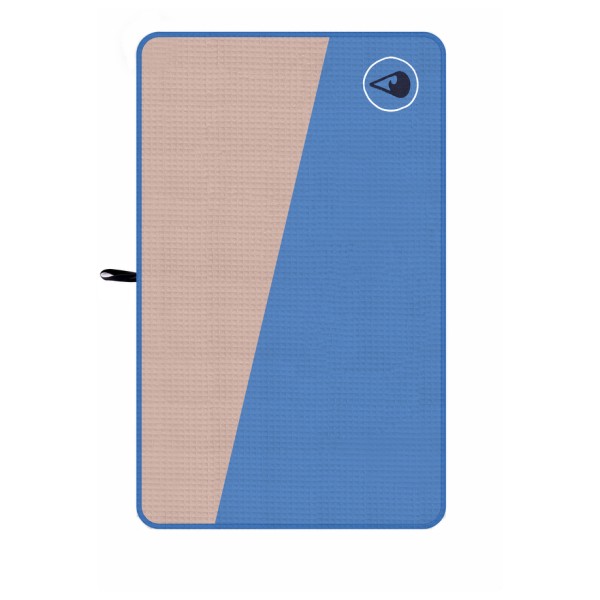 Wave Hawaii - Reisehandtuch Lighd - Badehandtuch Gr 130 x 80 cm blau/ beige