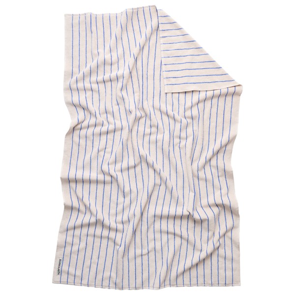 Bongusta - Naram Bath Sheet - Badehandtuch Gr 150 x 100 cm moonbeam & ultramarine