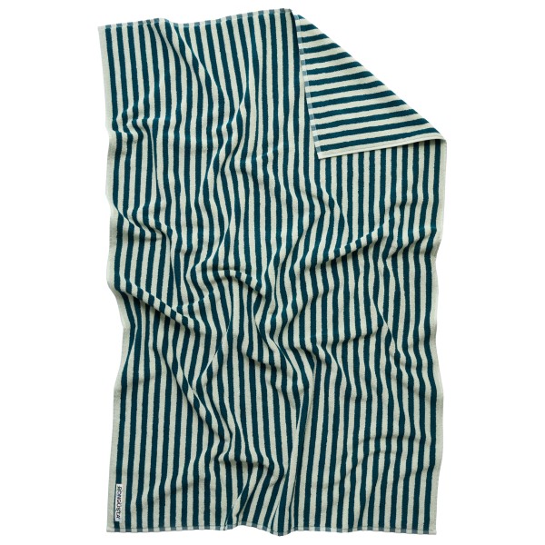 Bongusta - Naram Bath Sheet - Badehandtuch Gr 150 x 100 cm sea foam & deep teal