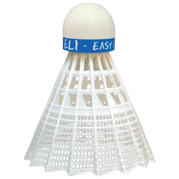 Talbot Torro - Badminton-Ball Eli Gr 6 Pieces (Medium Speed) weiß