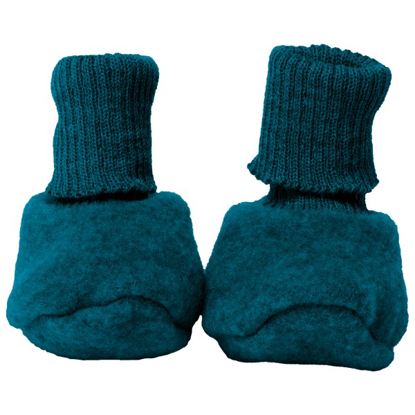 Reiff - Kid's Fleecepuschen - Hüttenschuhe Gr 0 blau