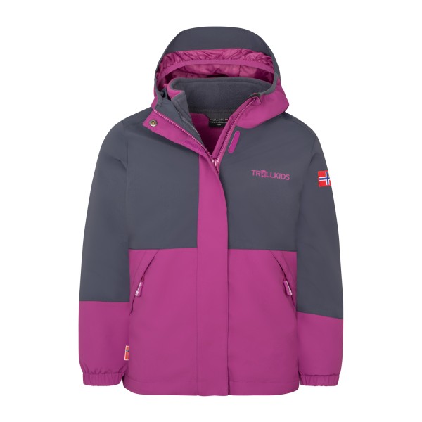 Trollkids - Kid's Kjerak 3in1 Jacket - Doppeljacke Gr 176 lila