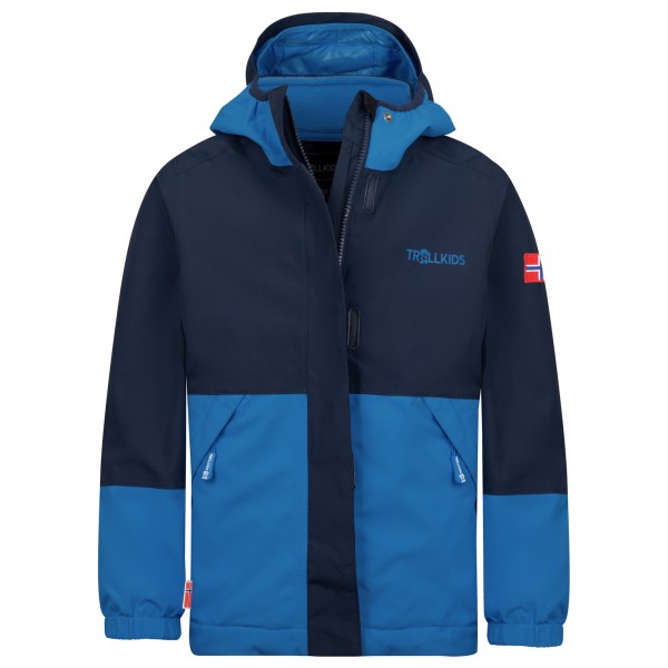 Trollkids - Kid's Kjerak 3in1 Jacket - Doppeljacke Gr 176 blau