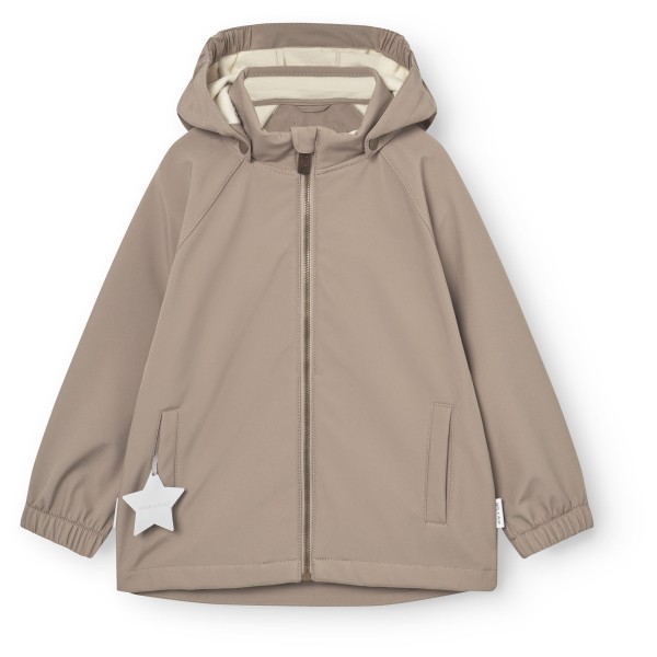 Mini A Ture - Kid's Mataden Softshell Jacket - Softshelljacke Gr 104 beige