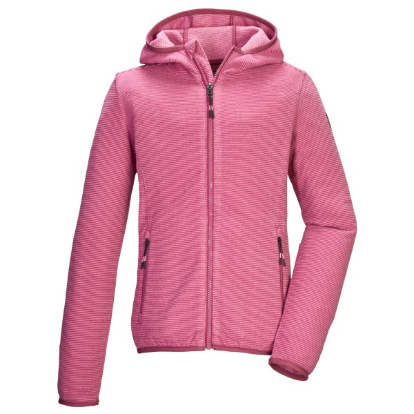 killtec - Girl's KOW 245 Fleece Jacket - Fleecejacke Gr 116;140;152;164;176 grau/blau;rosa
