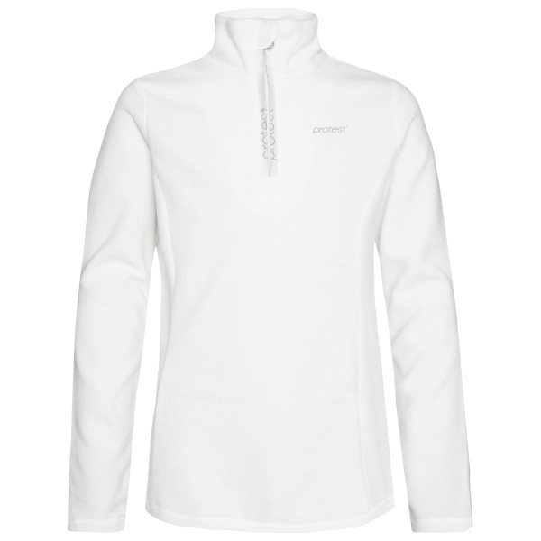 Protest - Girl's PRTMutey JR 1/4 Zip Top - Fleecepullover Gr 116 weiß