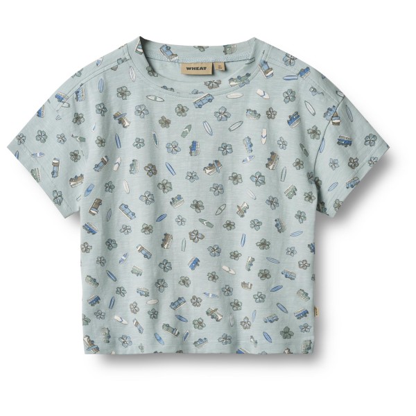 WHEAT - Kid's T-Shirt S/S Tommy - T-Shirt Gr 128 grau