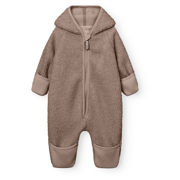 Mini A Ture - Kid's Matadel Teddyfleece Jumpsuit - Overall Gr 74;80 blau;braun