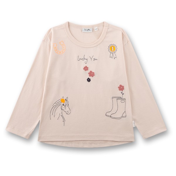 Sanetta - Kid's Shirt 12141 - Longsleeve Gr 104;98 rosa