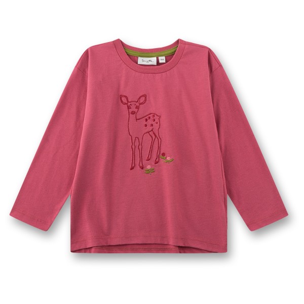 Sanetta - Kid's Shirt 12187 - Longsleeve Gr 104 rot