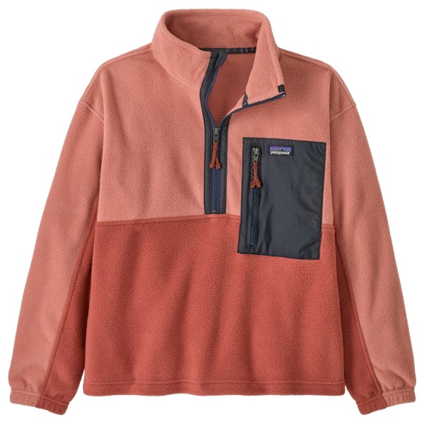 Patagonia - Kid's Microdini 1/2 Zip Pullover - Fleecepullover Gr L;M;S;XL;XS blau;bunt;rot/rosa