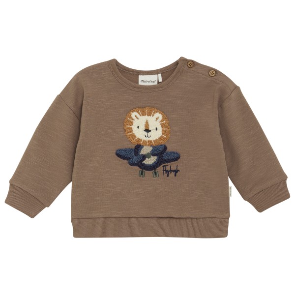 Minymo - Kid's Sweatshirt L/S No. 114016 - Pullover Gr 56;62 braun