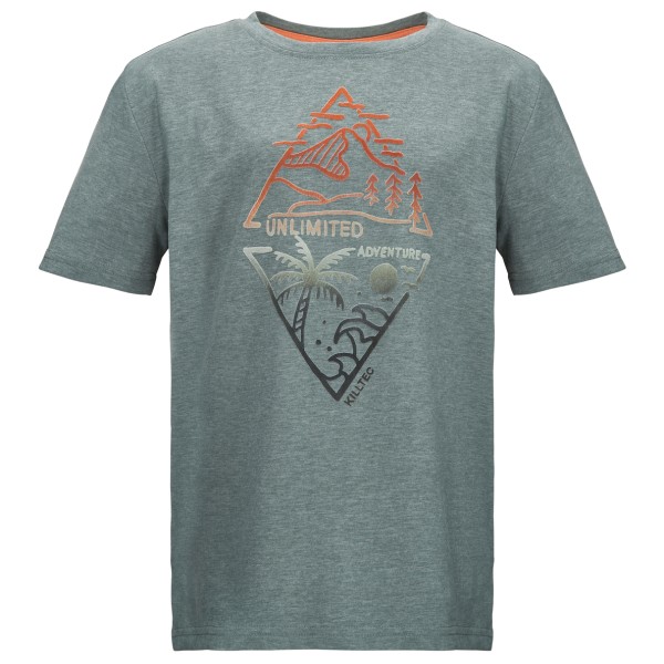 killtec - Kid's Kos 137 - Funktionsshirt Gr 128 grau