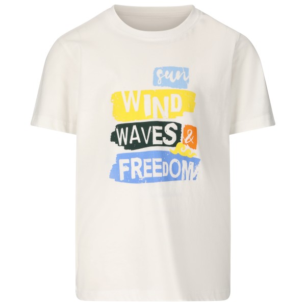 ZIG ZAG - Kid's Tommi S/S T-Shirt - T-Shirt Gr 104 weiß