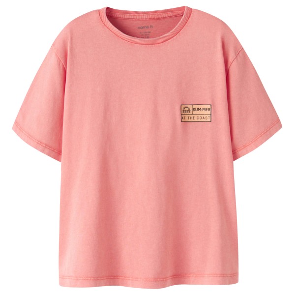 Name it - Kid's NKMFandel S/S NREG Top - T-Shirt Gr 92 rosa