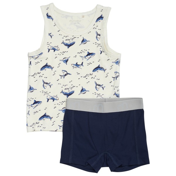 Minymo - Kid's Underwear Set - Alltagsunterwäsche Gr 80;92;98 beige;weiß