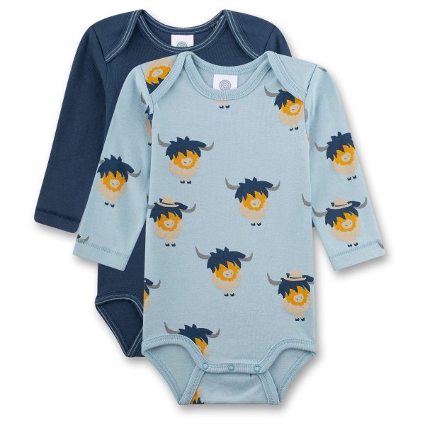 Sanetta - Kid's DP Body 1/1 324845+324846 - Alltagsunterwäsche Gr 62;68 grau