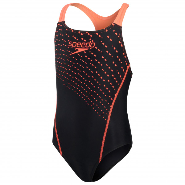 Speedo - Kid's Medley Logo Medalist - Badeanzug Gr 116;128;140;152;164;176 blau;schwarz