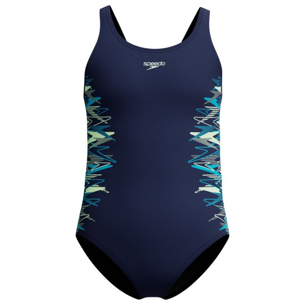 Speedo - Kid's Placmement Muscleback - Badeanzug Gr 116 blau