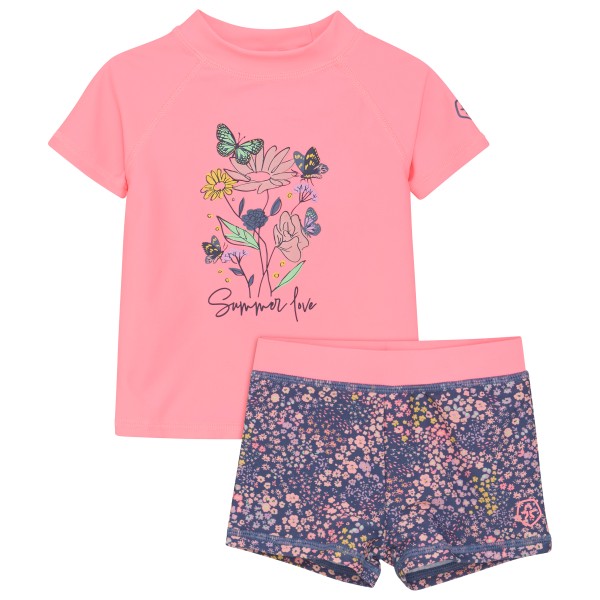 Color Kids - Baby T-Shirt Set S/S - Lycra Gr 80 rosa