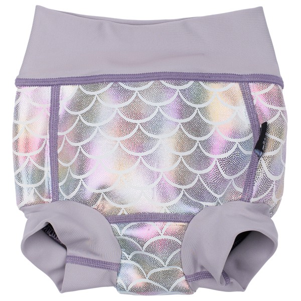 Mikk-Line - Kid's Baby Swim Pant Frill Recycled AOP - Badehose Gr 12-18 Months;2-3 Years;3-4 Years;6-12 Months lila;rosa