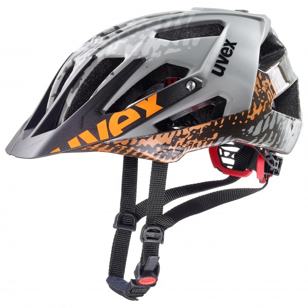 Uvex - Quatro - Velohelm Gr 52-57 cm;56-61 cm grau;grau/schwarz