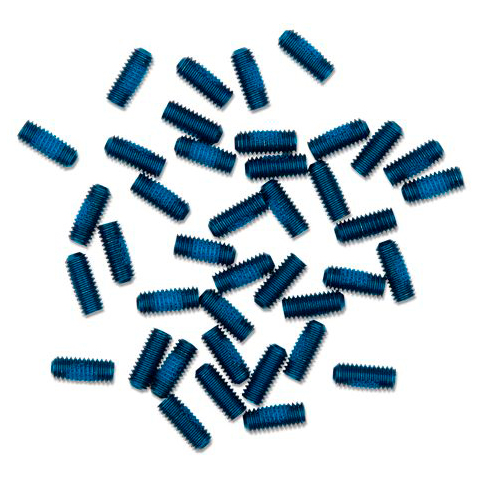 Crankbrothers - Stamp Mallet 5050 Double Shot 3 Pin Kit Gr 8 mm blau