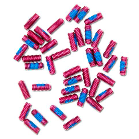 Crankbrothers - Stamp Mallet 5050 Double Shot 3 Pin Kit Gr 8 mm bunt