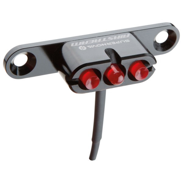 Supernova - Airstream Tail Light 2 Gepäckträger Version - Rücklicht schwarz