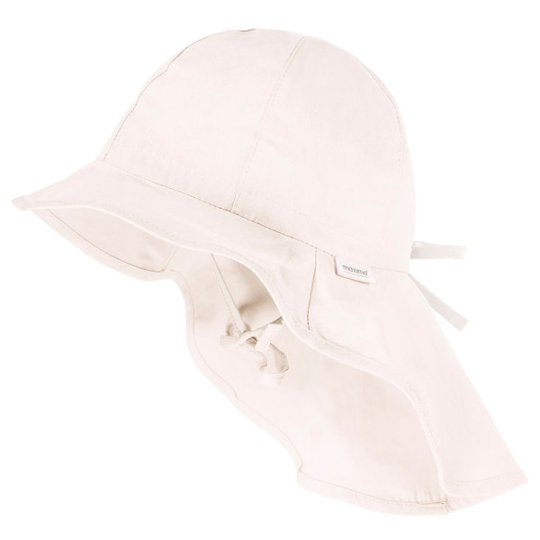 maximo - Kid's Mini Girl-Flapper mit Schleife - Cap Gr 55 cm weiß