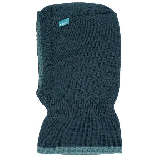 maximo - Mini-Schlupfmütze reversible - Sturmhaube Gr 47-49 cm lila