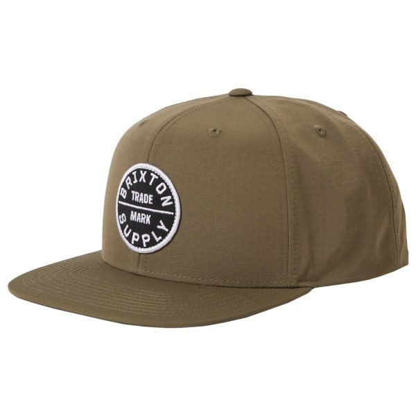 Brixton - Oath III Snapback - Cap Gr One Size beige;grau/blau;schwarz