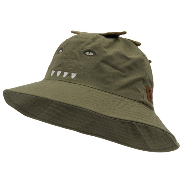 Mikk-Line - Kid's Summer Bucket Hat AOP - Cap Gr 49 cm - 18-24 Months oliv