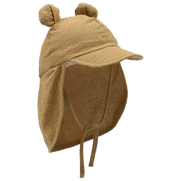 Mikk-Line - Kid's Summercap Long Neck 3D - Cap Gr 53 cm - 4-6 Years braun/beige