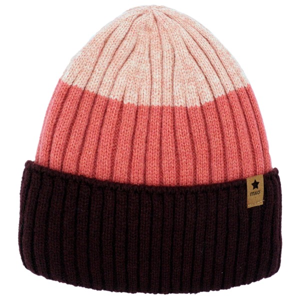 maximo - Kid's Beanie mit Streifen - Mütze Gr 47-49 cm schwarz
