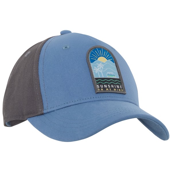 Color Kids - Kid's Caps with Badge - Cap Gr 54 cm blau