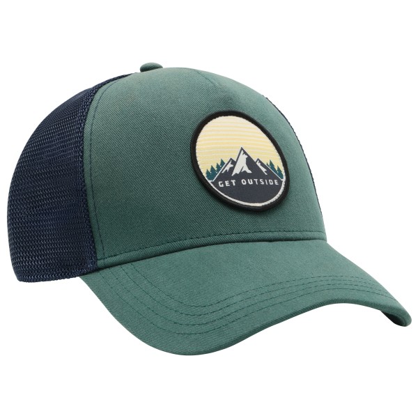 Color Kids - Kid's Caps with Badge - Cap Gr 54 cm türkis