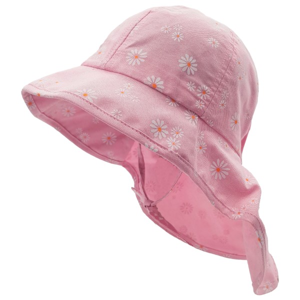 maximo - Kid's Mini Girl-Flapper Nackenschutz Bindeband - Hut Gr 51 cm lila;oliv;rosa