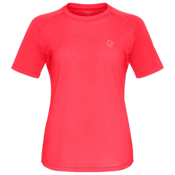 Norrøna - Women's Femund PureUll T-Shirt - Merinoshirt Gr M watermelon