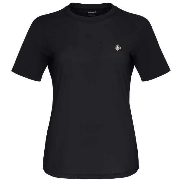 Norrøna - Women's Femund PureUll T-Shirt - Merinoshirt Gr M schwarz