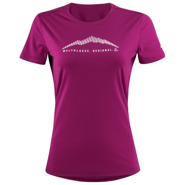 Löffler - Women's Printshirt Weltklasse Merino-Light - Merinoshirt Gr 34;36;38;40;42;44;46 cottage