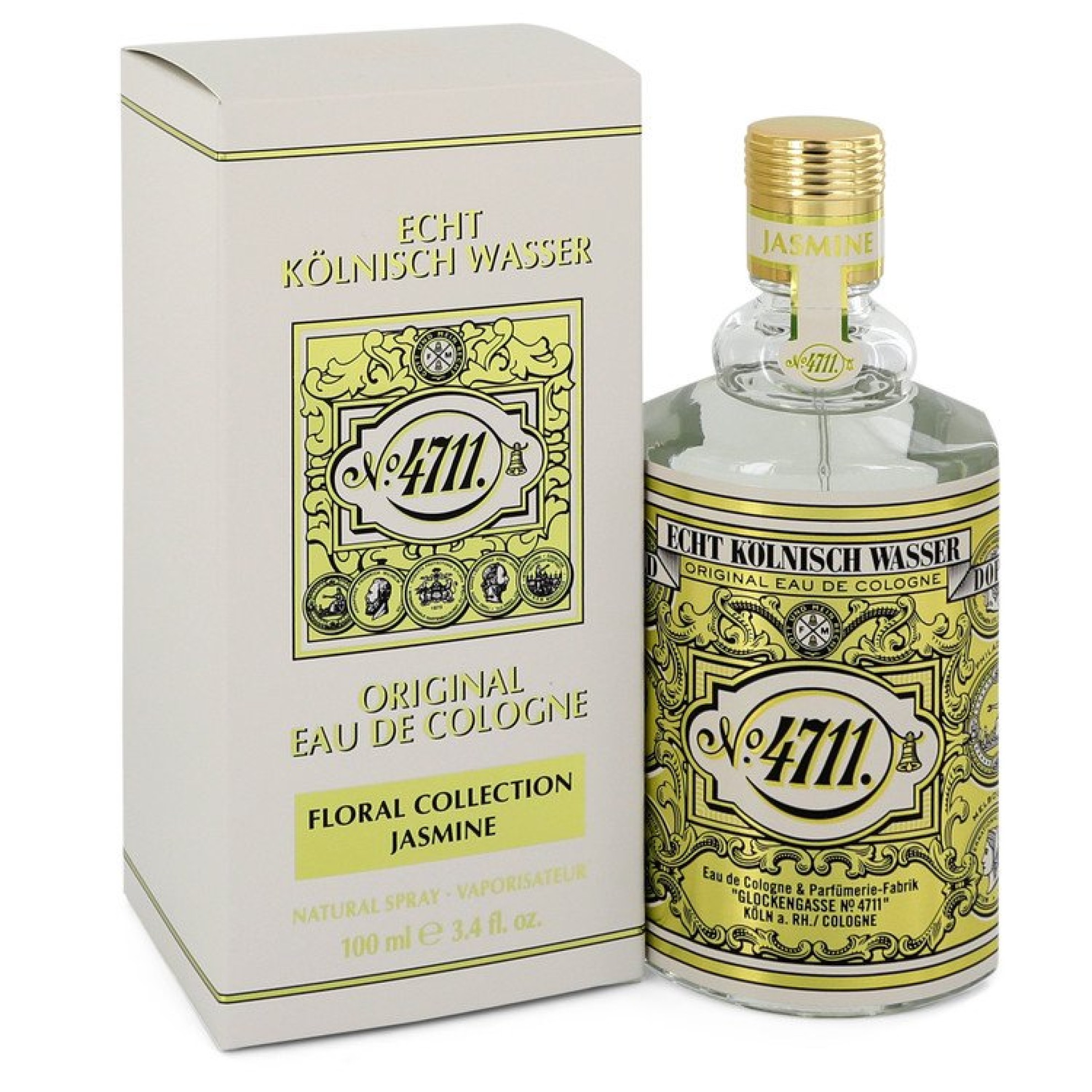 4711 Jasmine Eau De Cologne Spray (Unisex) 100 ml