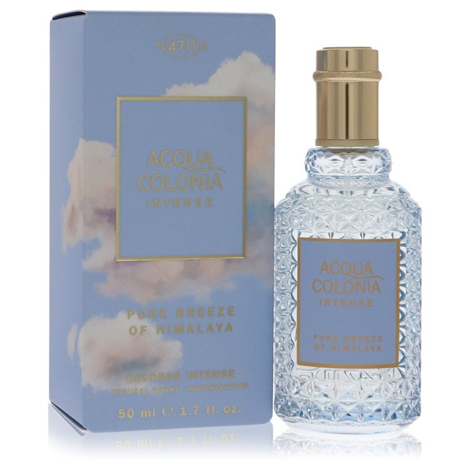 4711 Acqua Colonia Pure Breeze of Himalaya Eau De Cologne Intense Spray (Unisex) 50 ml