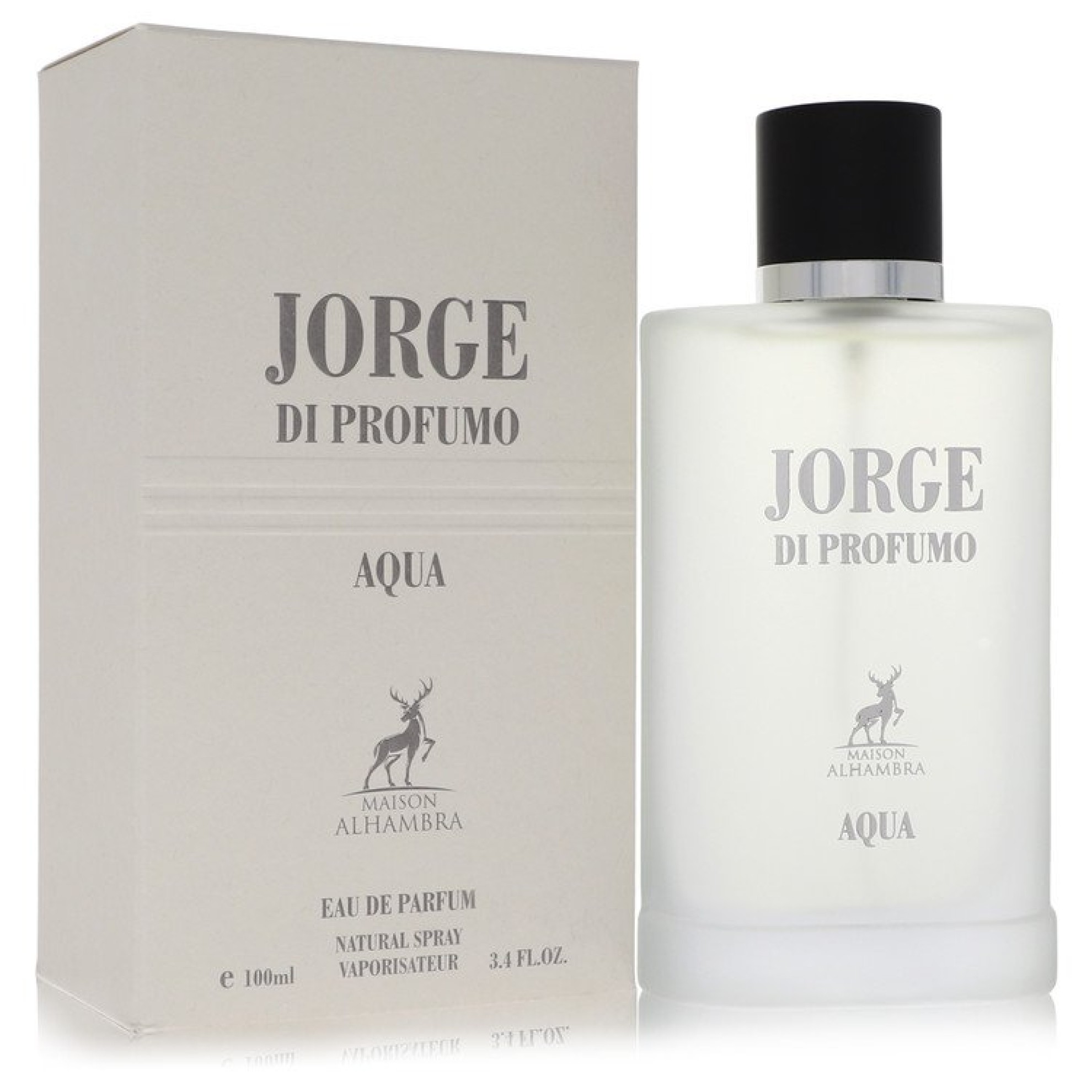 Maison Alhambra Jorge Di Profumo Aqua Eau De Parfum Spray (Unboxed) 101 ml