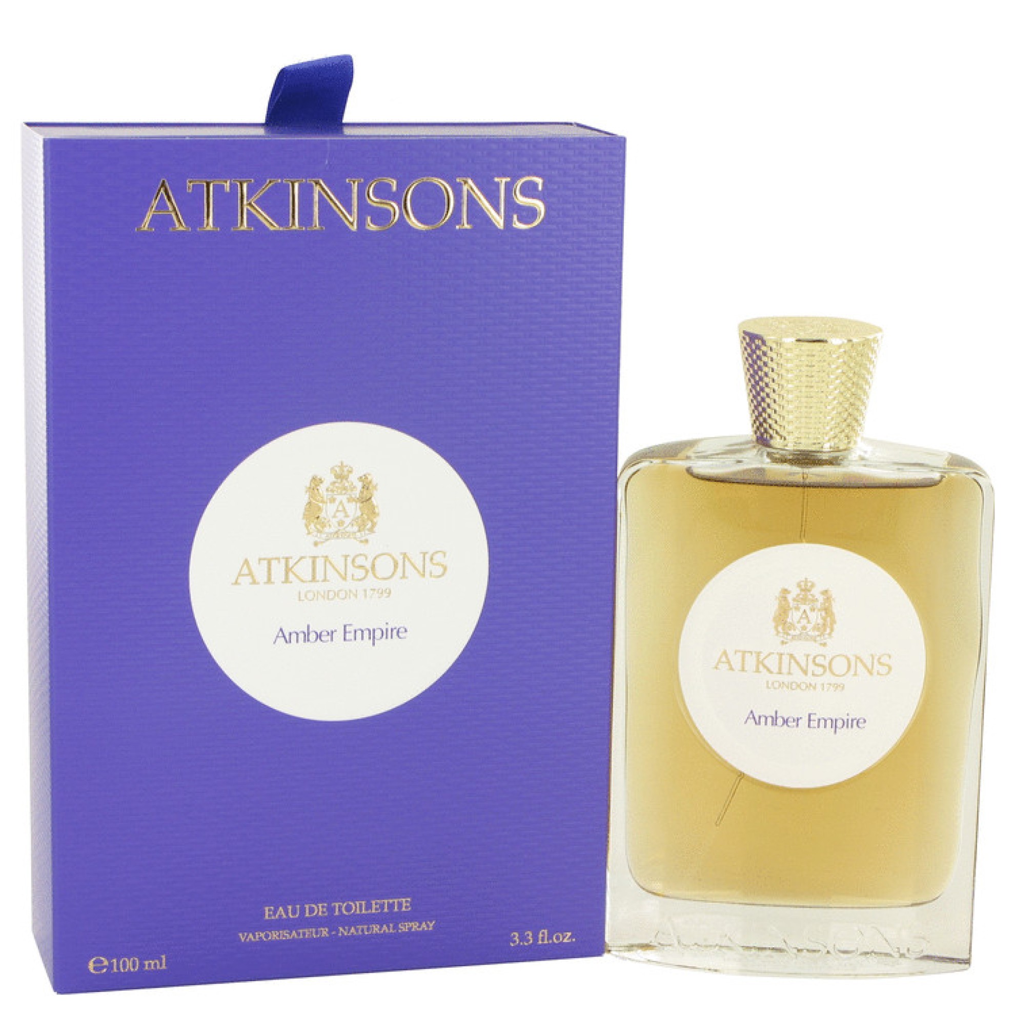 Atkinsons Amber Empire Eau De Toilette Spray 98 ml