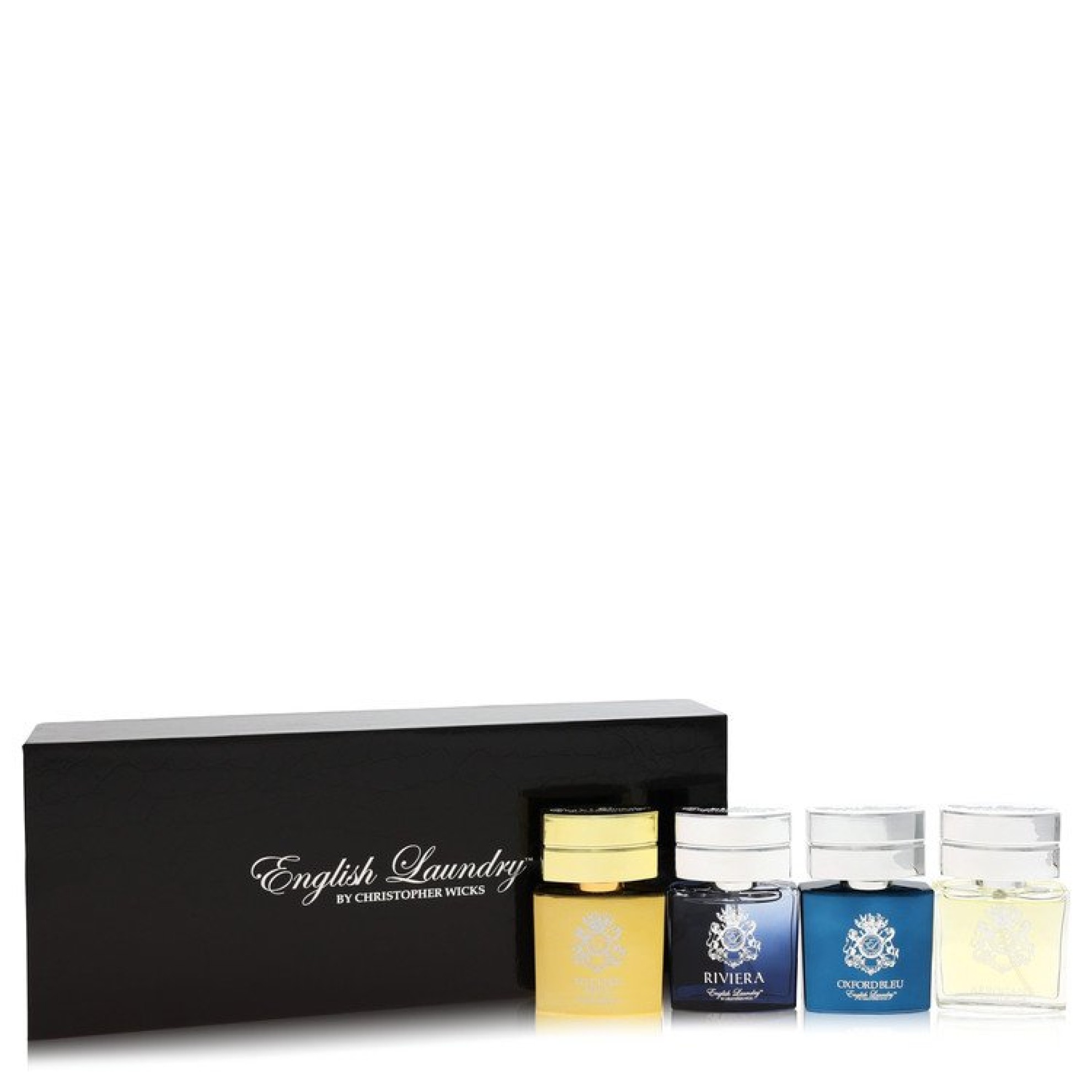 English Laundry Arrogant Gift Set -- Gift Set includes Notting Hill, Riviera, Oxford Bleu, and Arrogant, all in 21 ml Mini EDP Sprays